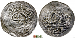 Денье, Каролинги, Louis le Pieux (814-840), Unknown mints, Depeyrot 1179