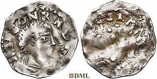 Денарий, Германия, Нижняя Лотарингия, Konrad II (1027-1039), м.д. Huy, Ilisch 2014, 33.9