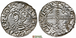 Денарий, Англия, Cnut (1016-1035), м.д. Exeter, монетарий ?, North 781