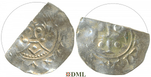 Денарий, Германия, Нижняя Лотарингия, B. Bernold (1040-1054), м.д. Deventer