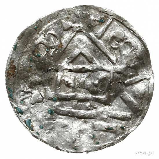 Денарий, Германия, Imitatie of the Bavarian-type denarius of Henry IV (Подражание)
