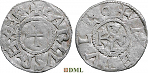 Денье, Каролинги, Charles le Chauve (840-877), м.д. Melle, Depeyrot 606