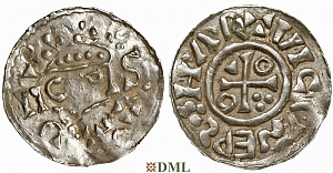 Денарий, Германия, Бавария, B. Hartwig (1009-1023), м.д. Salzburg, Hahn 1976, 98A1