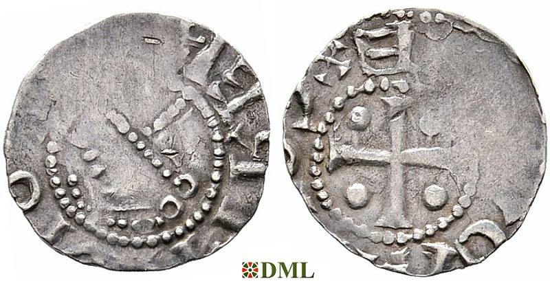 Денарий, Германия, Саксония, Konrad II (1024-1039), м.д. Dortmund, Dbg. 754