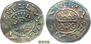 Денарий, Моравия, Břetislav I  (1019-1034), Šmerda 311