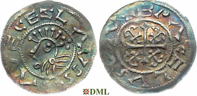 Денарий, Моравия, Břetislav I  (1019-1034), Šmerda 311