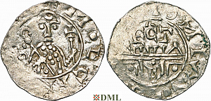 Денарий, Германия, Нижняя Лотарингия, B. Wilhelm (1054-1076), м.д. Utrecht, Ilisch 2000, 10.10