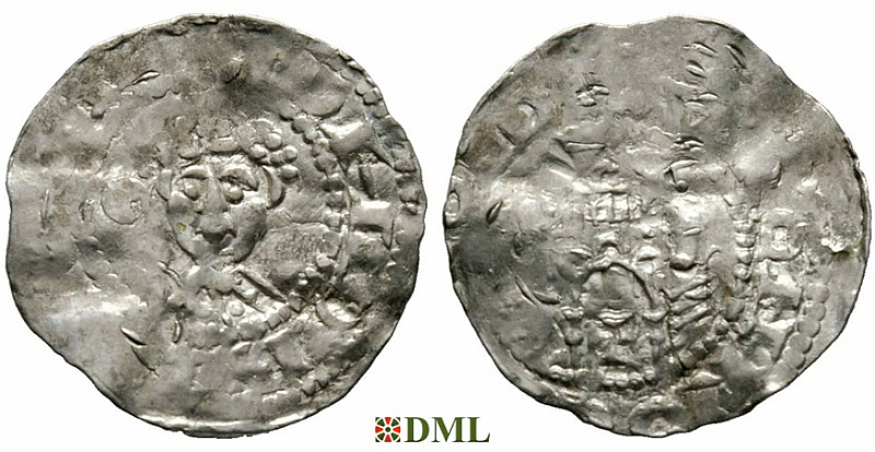 Денарий, Германия, Франкония, Siegfried I (1060-1084), м.д. Mainz, Dbg. 823