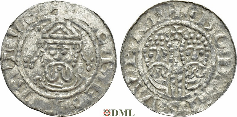 Денарий, Германия, Нижняя Лотарингия, Gf. Egbert II (1068-1090), м.д. ?, Ilisch 2000, 22.