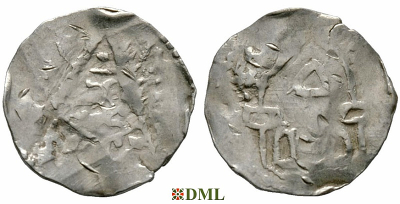Денарий, Германия, Нижняя Лотарингия, Heinrich III (1039-1056), м.д. Maastricht, Ilisch 2014, 40.23