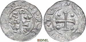Денарий, Германия, Нижняя Лотарингия, Bernold (1040-1054), м.д. Groningen, Ilisch 2000, 18.3