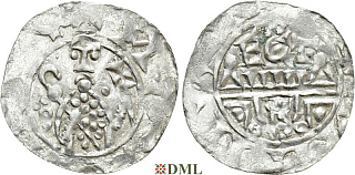Денарий, Германия, Нижняя Лотарингия, B. Wilhelm (1054-1076), м.д. Utrecht, Ilisch 2000, 10.10