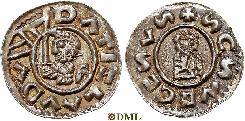 Денарий, Чехия, Богемия, Vratislav II (1061-1092), Šmerda 1996, 158
