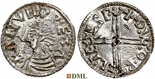 Денарий, Швеция, Anund (Jakob) Olofsson (1022-1050), м.д. Sigtuna, Malmer -