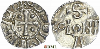 Денарий, Германия, Нижняя Лотарингия, Otto I (962-973) или Otto II (973-983), м.д. Koln, Dbg. 333
