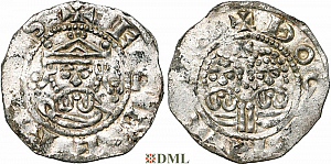 Денарий, Германия, Нижняя Лотарингия, Gf. Egbert II (1068-1090), м.д. Dokkum, Ilisch 2000, 22.5