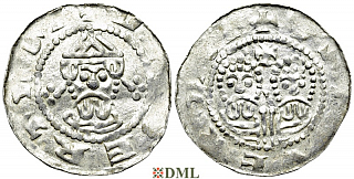 Денарий, Германия, Нижняя Лотарингия, Gf. Egbert II (1068-1090), м.д. Stavoren, Ilisch 2000, 22.1