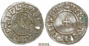 Денарий, Англия, Æthelred II (978-1016), м.д. Winchester, монетарий Cynna, North 777