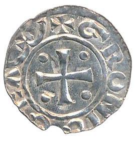 Денарий, Германия, Нижняя Лотарингия, B. Bernold (1040-1054), м.д. Groningen, Ilisch 2000 18.3