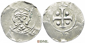 Денарий, Германия, Нижняя Лотарингия, Bernold (1046-1054), м.д. Deventer, Ilisch 2000, 1.13-1.15
