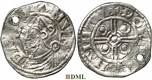 Денарий, Швеция, Anund (Jakob) Olofsson (1022-1050), монетарий -, м.д. Sigtuna, Malmer -