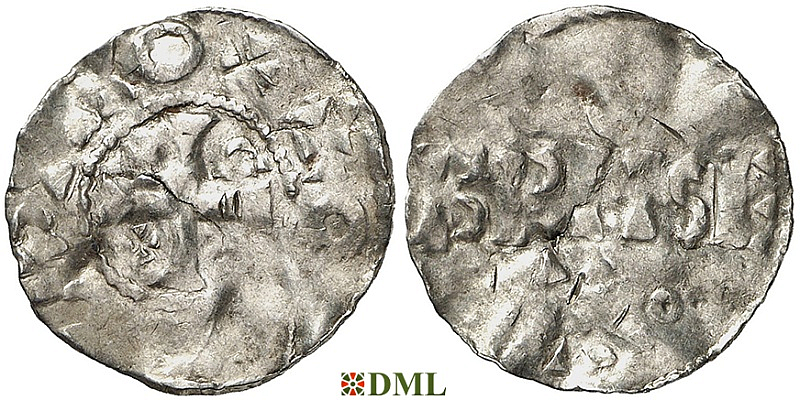 Денарий, Германия, Нижняя Лотарингия, Otto I-II (980-1000), м.д. Brussel, Ilisch 2014, 22.3