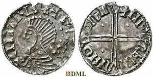Денарий, Ирландия, Anonymous bishop, м.д. Dublin, монетарий Brustbild