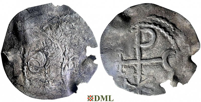 Денарий, Германия, Франкония, Anonymous bishop, м.д. Wurzburg, Dbg. 1247