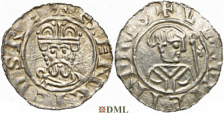 Денарий, Германия, Нижняя Лотарингия, B. Wilhelm  (1054-1076), м.д. Groningen, Ilisch 2000 18.6
