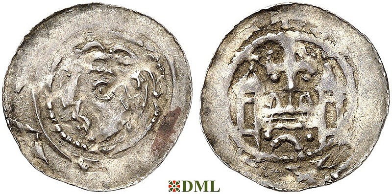 Денарий, Германия, Саксония, Adalbert von Ballenstedt (1059-1080), unknown mints