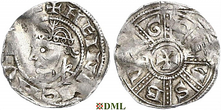 Денарий, Германия, Нижняя Лотарингия, Heinrich IV (1056-1106), м.д. Duisburg, Dbg. 324