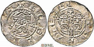 Денарий, Германия, Нижняя Лотарингия, Gf. Egbert II (1068-1090), м.д. Garrelsweer