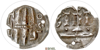 Денарий, Дания, Harald I (936-987), м.д. Hedeby, Hbg. 1
