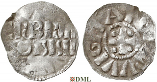 Денарий, Германия, Нижняя Лотарингия, Gf. Wichmann III (994-1016), unknown mints, Ilisch 2000, 20.2