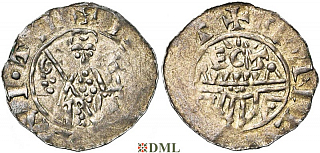 Денарий, Германия, Нижняя Лотарингия, Gf. Floris I (1049-1061), м.д. Leiden, Ilisch 2000 12.6