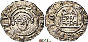 Денарий, Германия, Нижняя Лотарингия, Godfried (†1069), м.д. Merum, Ilisch 2000, 24.1