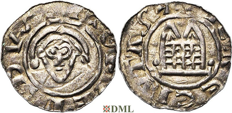 Денарий, Германия, Нижняя Лотарингия, Godfried (†1069), м.д. Merum, Ilisch 2000, 24.1