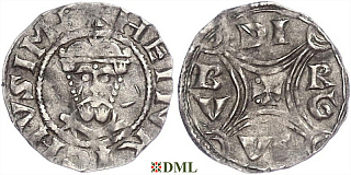 Денарий, Германия, Нижняя Лотарингия, Heinrich III (1046-1056), м.д. Duisburg, Dbg. 317