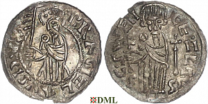 Денарий, Чехия, Богемия, Břetislav I (1034-1055), Šmerda 1996, 150