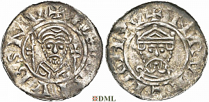 Денарий, Германия, Нижняя Лотарингия, B. Wilhelm (1054-1076), м.д. Groningen, Ilisch 2000 18.15