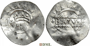 Денарий, Frisian imitations, Gf. Bruno III (1050-1057)