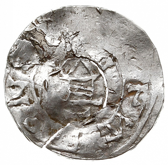 Денарий, Германия, Саксония, м.д. Goslar, type OAP, Imitatie (Подражание)