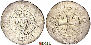 Денарий, Германия, Нижняя Лотарингия, Hermann (1059-1074), м.д. Jever, Dbg. 597