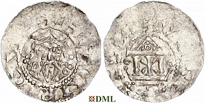 Денарий, Германия, Франкония, Heinrich III (1039-1056), м.д. Mainz, Dbg. 793
