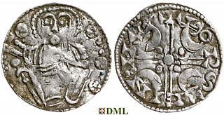 Денарий, Дания, Sven Estridsen (1047-1075), м.д. Lund, Hbg. 32