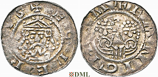 Денарий, Германия, Нижняя Лотарингия, Gf. Egbert II (1068-1090), м.д. Emnighem
