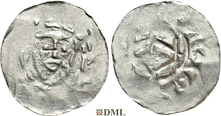 Денарий, Германия, Нижняя Лотарингия, Anonymous bishop, Umkreis von Emden, Dbg. 1311