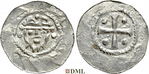 Денарий, Германия, Нижняя Лотарингия, Hermann (1059-1074), м.д. Jever, Dbg. 597