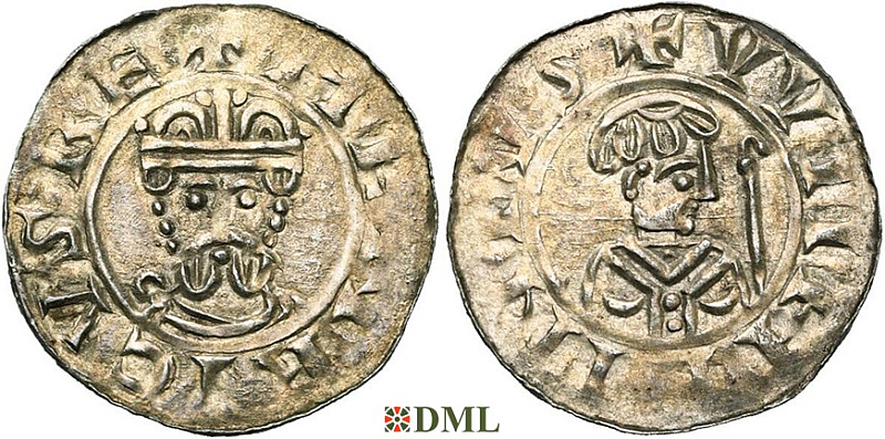 Денарий, Германия, Нижняя Лотарингия, Wilhelm (1054-1076), м.д. Groningen, Ilisch 2000, 18.9