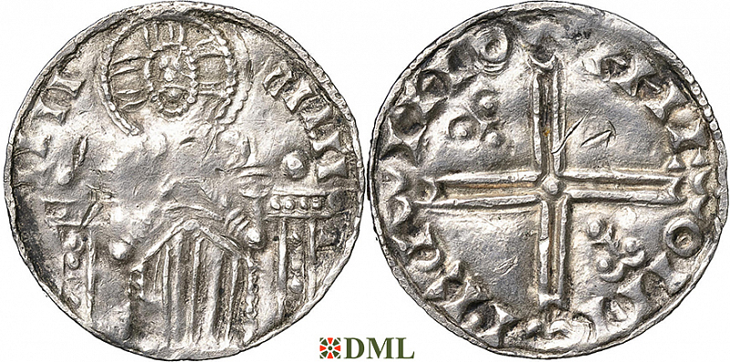 Денарий, Дания, Sven Estridsen (1047-1075), м.д. Lund, Hbg. 25